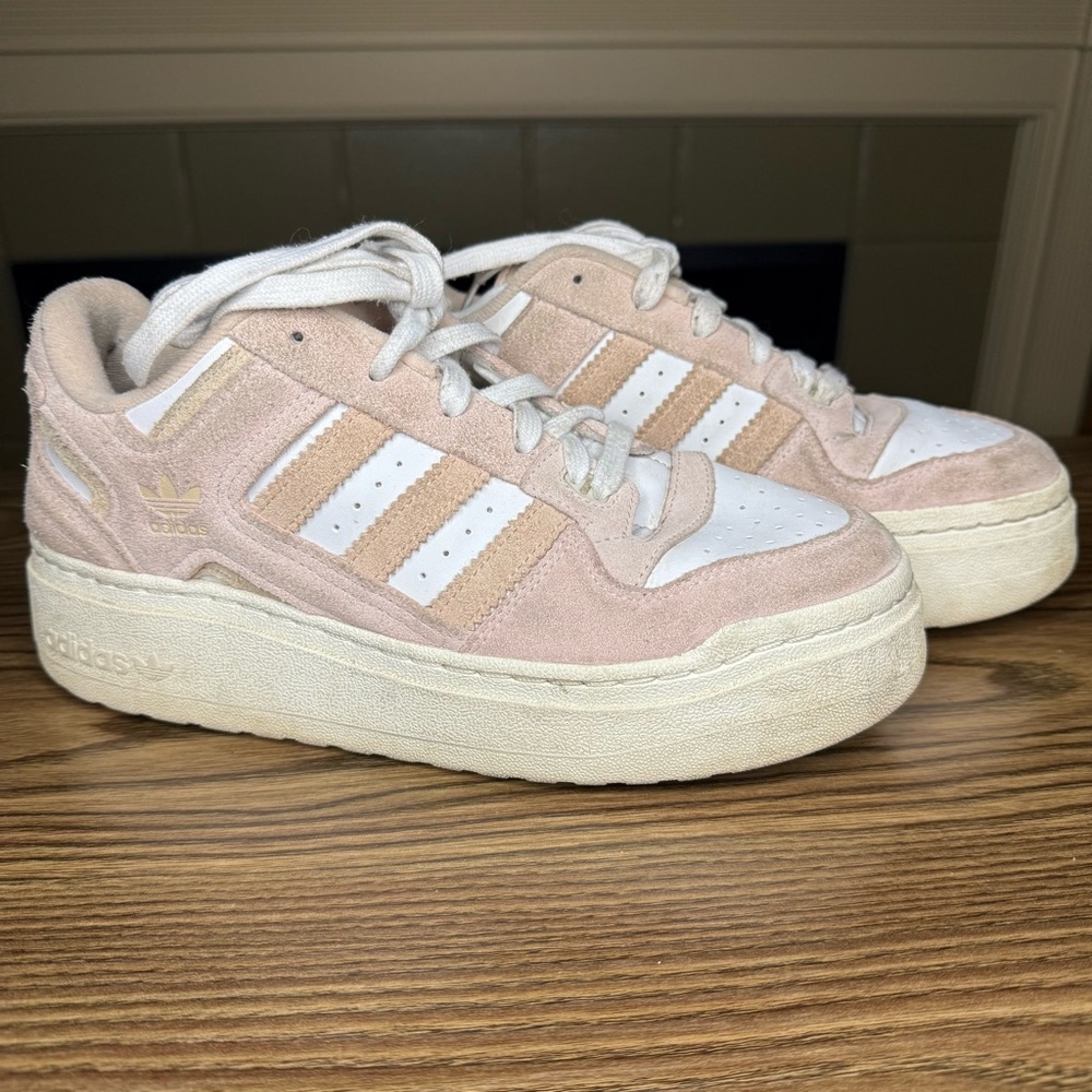 Adidas Forum Low Platform Wonder Quartz/Halo-Blush/Could-Women’s Size 9